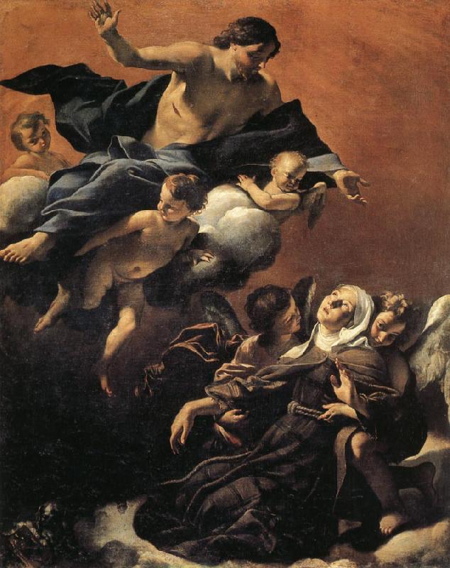LANFRANCO, Giovanni The Ecstasy of St.Margaret of Cortona oil painting image